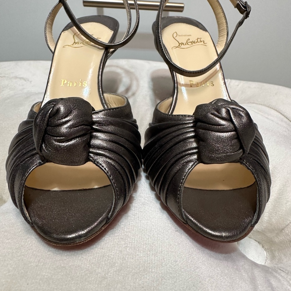 Christian Louboutin Women's Dark Metallic Heels